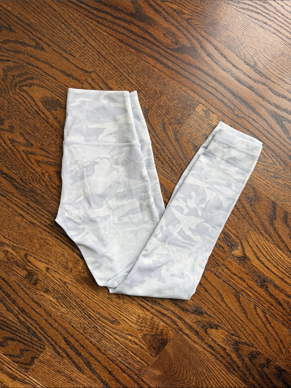 Lululemon White Camo Leggings